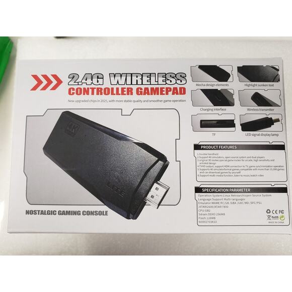 Retro Gaming Console, Video Game Stick Nostalgic Classic Games from The 80s 90s - Picture 5 of 14